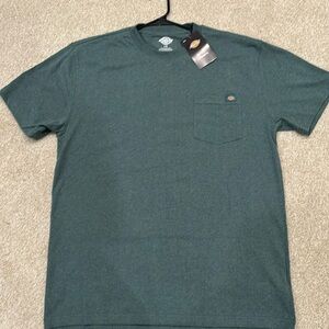 Dickies Heavyweight Pocket Tee Green Size LG
